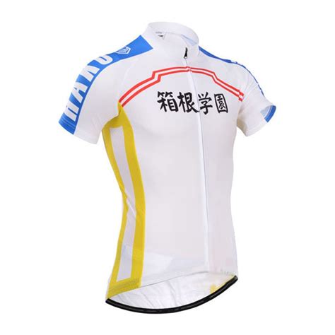 Luobike Yowamushi Pedal Mens Sohoku Cycling Jersey Summer Mtb Bicycle