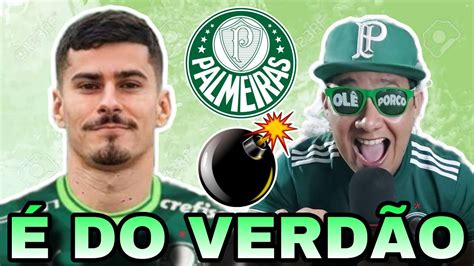 GRANDE REVIRAVOLTA PALMEIRAS ACERTA NOVO REFORÇO É DO VERDÃO VAI