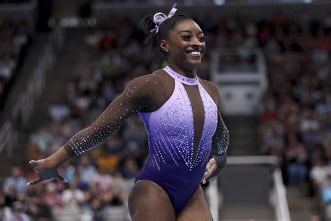 Simone Biles Wins Record 8th Us Gymnastics Title Indianapolis Recorder