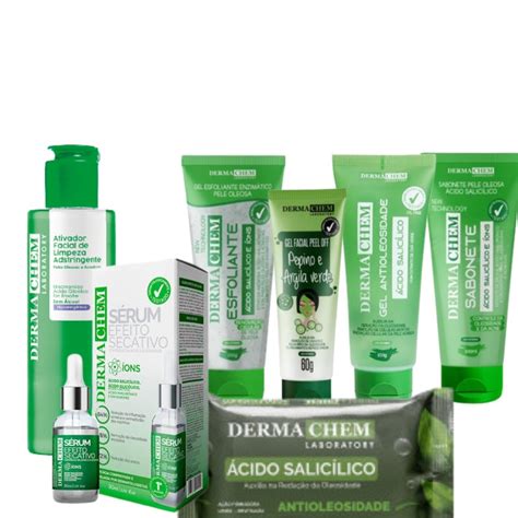 Kit Skincare Completo Para Peles Oleosas E Acne Dermachem