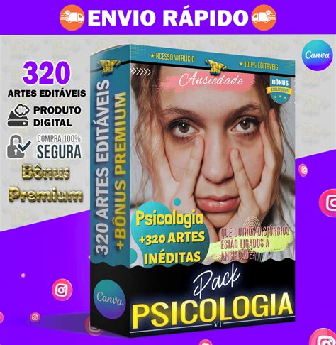 Pack Canva Para Psicologia Artes Edit Veis B Nus Elo