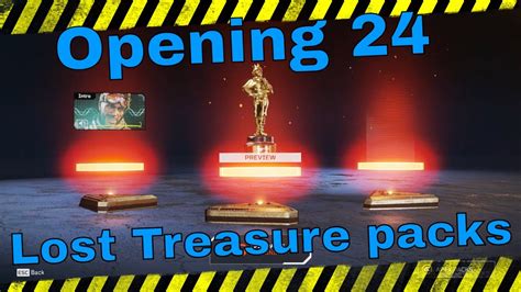 Opening 24 Lost Treasures Event Packs Mirage Heirloom Animations