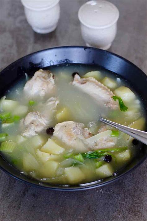 Chicken Souse Traditional Bahamian Recipe 196 Flavors