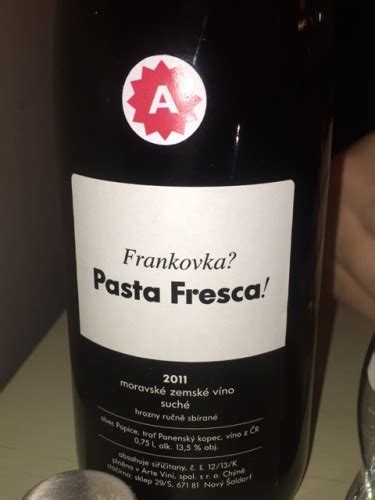 Pasta Fresca Frankovka Vivino US