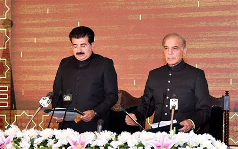 Shehbaz Sharif Takes Oath As Rd Prime Minister