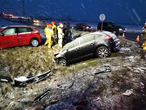 Citroen I Skoda Wypad Y Z Drogi Ostrow Tv Ostr W Wielkopolski