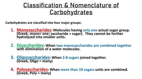 Chemistry Of Carbohydrates PPT