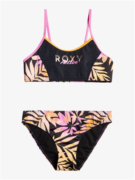 Active Joy Bralette Bikini Set Für Mädchen 6 16 Roxy