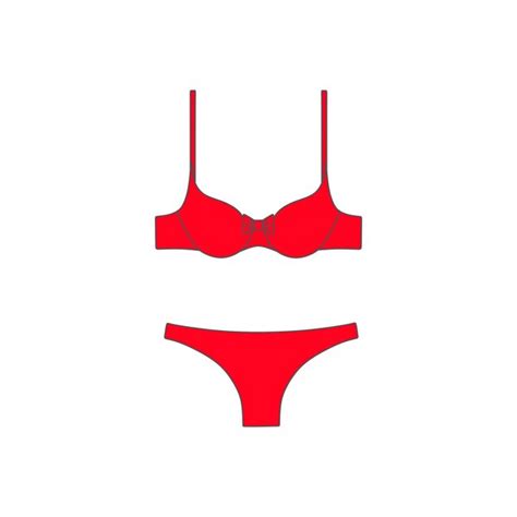 Premium Vector Set Of Lingerie Panties And Bra Cotton Underwear