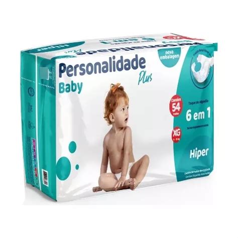 Fralda Personalidade Baby Plus Hiper Pcts Parcelamento Sem Juros