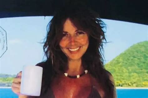 Carol Vorderman Bares Cleavage In String Bikini Amid Revelation About