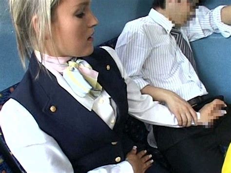 Dandy Riding The Premium Exclusive Blonde Cabin Attendant Service