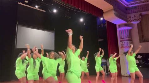 Alpha Sigma Omega Chapter New Skool Round Stage View Nphc Step