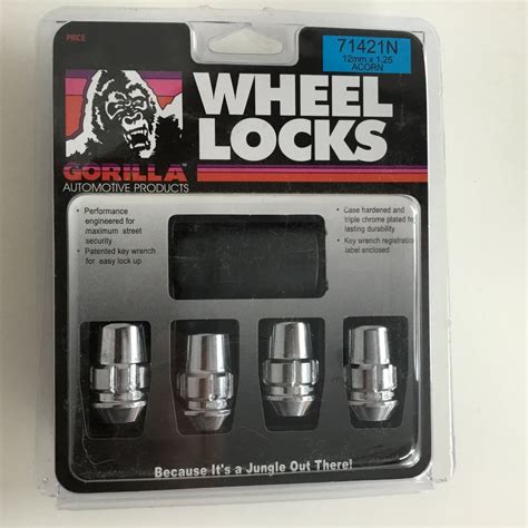 Gorilla Wheel Locks Mm X Acorn N For Sale Online Ebay