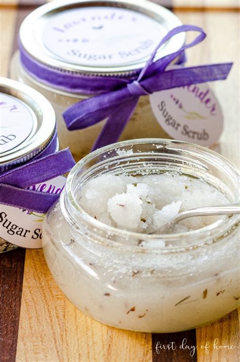 How To Make Lavender Sugar Scrub Easy Recipe With Free Tags