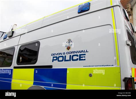 Devon And Cornwall Police Stock Photo Alamy