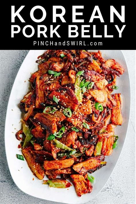 Korean Pork Belly | Pork belly recipes crispy, Pork belly, Pork belly ...