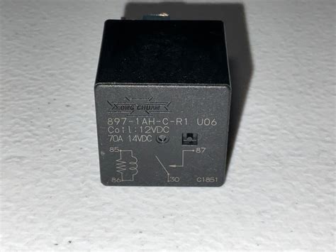 Song Chuan 897 1AH C R1 Automotive Relay Heavy Duty 12V 70A 8971AHCR1