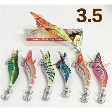 jual udang umpan pancing cumi rattle squid jig