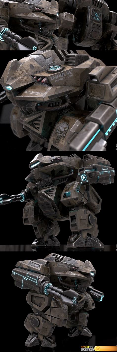 Desire FX 3d models | Battle Mech – 3D Model