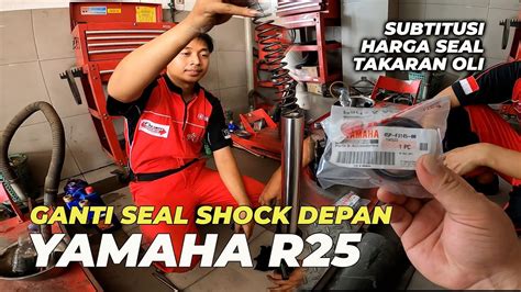 Cara Ganti Seal Shock Yamaha R Youtube