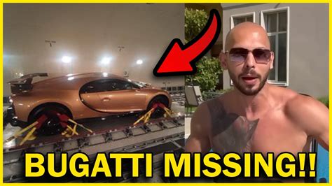 Andrew Tate Bugatti Chiron And Villa In Dubai Seized Youtube