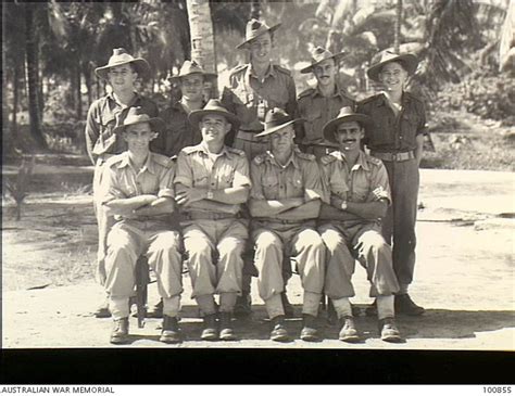 Morotai 1945 09 27 A Group Portrait Of Members Of The Australian