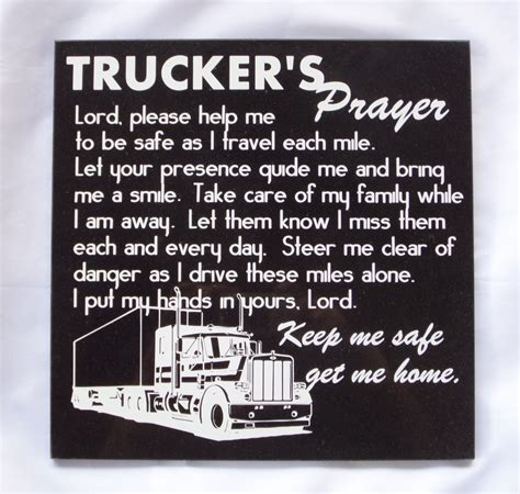 Truck Driver: Truck Driver Prayer