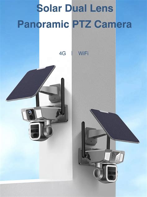 Wistino 2k Solar Wireless 4g Cctv Camera Outdoor Motion Detection 360