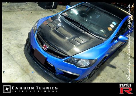 Honda Civic Fd Carbon Fiber Hood