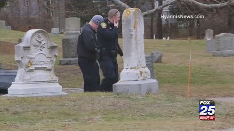 Hyannis Cemetery Vandalism Investigated As Hate Crime Boston 25 News