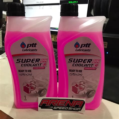 Jual Air Radiator Coolant Ptt Lubricants Super Long Life Coolant R