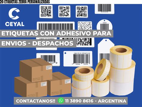 Etiquetas Zebra Personalizadas Rollos De Etiquetas Argentina