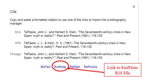 How To Use Endnote From Google Scholar Nsascuba