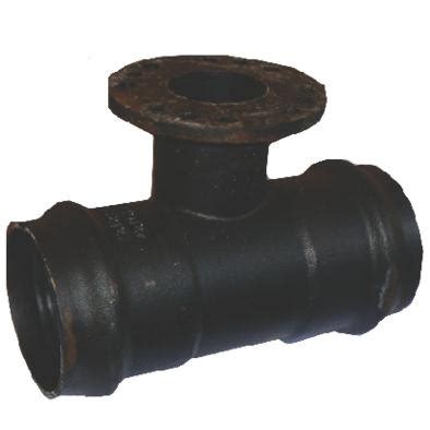 CAST IRON HYDRANT TEE 200 X 200MM Kleinplaas Pype