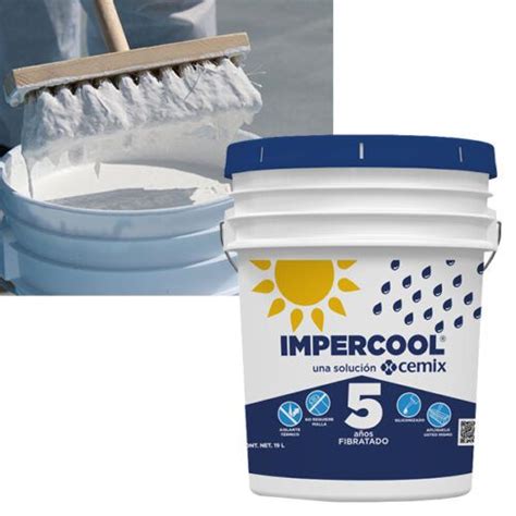 IMPERCOOL 7 AÑOS FIBRATADO Cemix Impermeabilizante