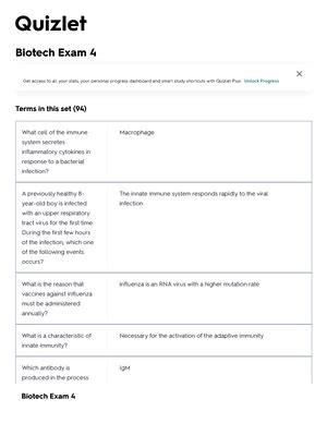 Biotech Exam Flashcards Quizlet Biotech Exam Get Access To All