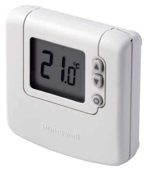 Digital Room Thermostat Honeywell Dt E With Eco Button Bola Systems