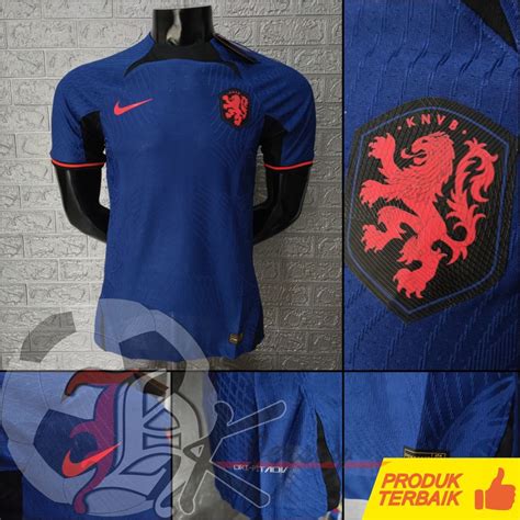 Jual Jersey Bola Belanda Away Player Issue World Cup Shopee