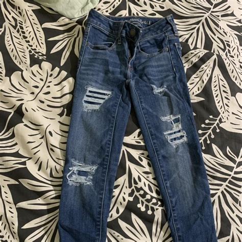 American Eagle Super Stretchy Size Short Never Depop