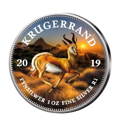 Zuid Afrika Krugerrand 2019 Springbock Coloured 1 Oz Catawiki