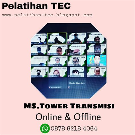 Jual Training Tower Transmisi Kota Depok Pelatihan T E C Tokopedia