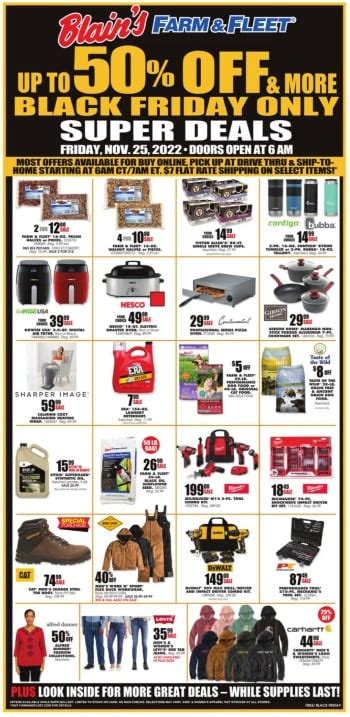 Blain S Farm Fleet Black Friday Ad Deals Sales Blackfriday