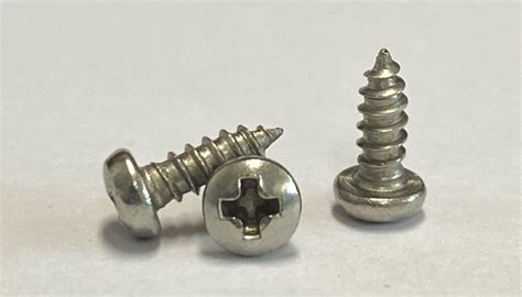 2g X 3 16 Pan Hd Phil Self Tapper AB Gr 316 S S Micro Fasteners