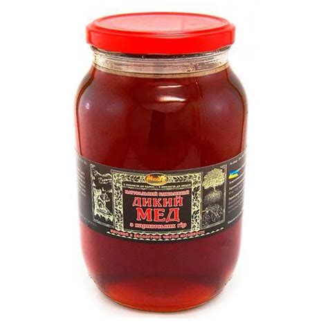 Мед бджолиний натуральний сорт Дикий мед 1350 г • Краща ціна в Києві ...