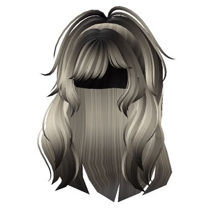Black Blonde Scene Emo Fashion Ponytail Large Hair Roblox