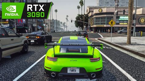 Gta Graphics Rtx K Resolution Gameplay Ray Tracing Ultra