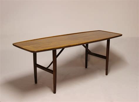 Walnut Coffee Table by Finn Juhl, 1960s for sale at Pamono