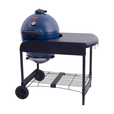 Char Griller Akorn Kamado Kooker Charcoal Grill In Sapphire Blue With