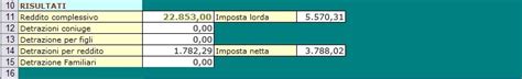 Calcolare L Irpef Con Excel Guida Pratica Pmi It